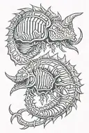 trilobites tattoo design idea