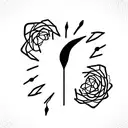 matching tattoo design idea