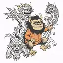 where the wild things are  tattoo design idea
