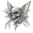 American Nightmare  tattoo design idea