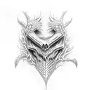 chain mail arm tatoo tattoo design idea