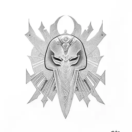 Ankh Symbol tattoo design idea