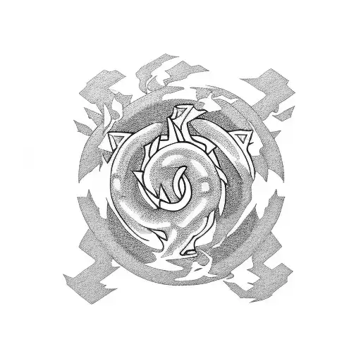 dragon ball tattoo design idea