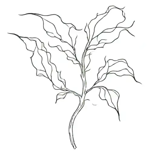 Veins tattoo design idea