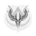 viper head scales tattoo design idea