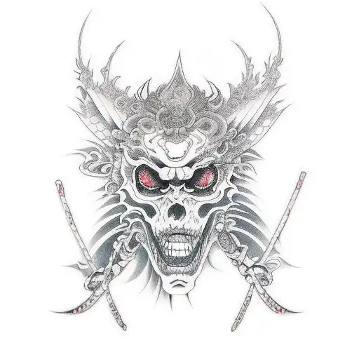 shinigami tattoo design idea