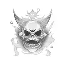 shinigami tattoo design idea