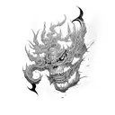 shinigami tattoo design idea