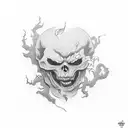 shinigami tattoo design idea