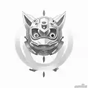 ANBU Symbol tattoo design idea