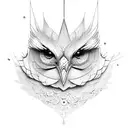 mockingbird with quote tattoo design idea