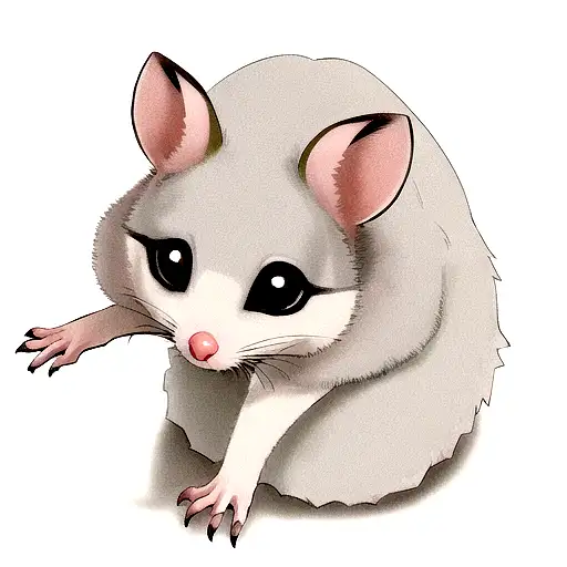 Pensive Possum by Xanderbelt -- Fur Affinity [dot] net