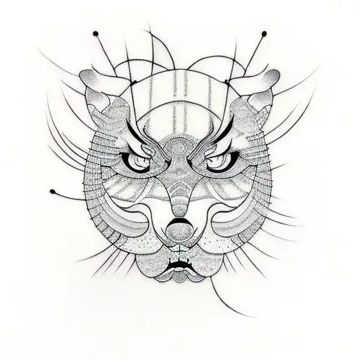 Tattoo design about life with lines tattoo design idea