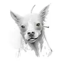 kelpie tattoo design idea