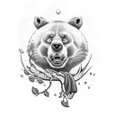 pinky swear brother bear tattoo design idea