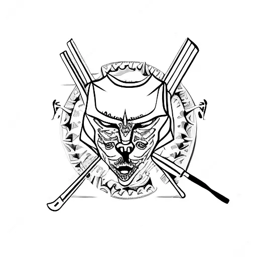 scarface knife tattoo tattoo design idea
