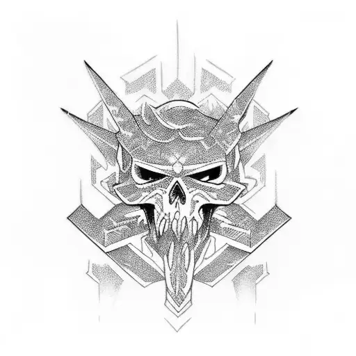AAA games realms tattoo design idea