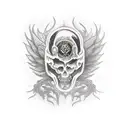 AAA games realms tattoo design idea