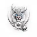 AAA games realms tattoo design idea