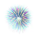 firework island tattoo design idea