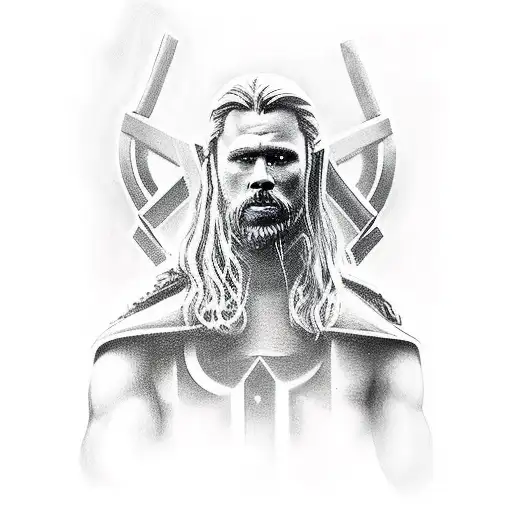 Thor Dark tattoo design idea