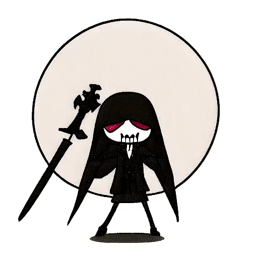 Grim Reaper tattoo design idea