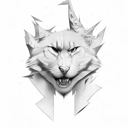 filler cloud tattoo design idea