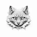 filler cloud tattoo design idea