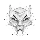 bandana Moonman tattoo design idea