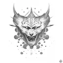 warrior tattoo design idea