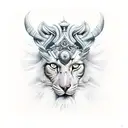 warrior tattoo design idea