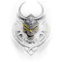 warrior tattoo design idea