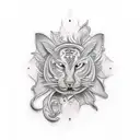 Buda tattoo design idea