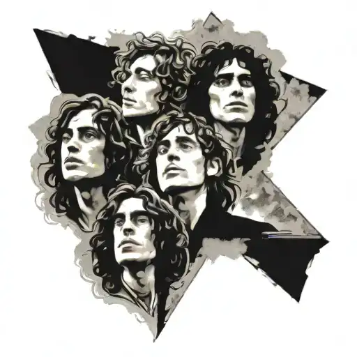 greta van fleet incorporating every album cover tattoo design idea