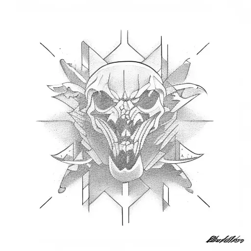 A door opening tattoo design idea