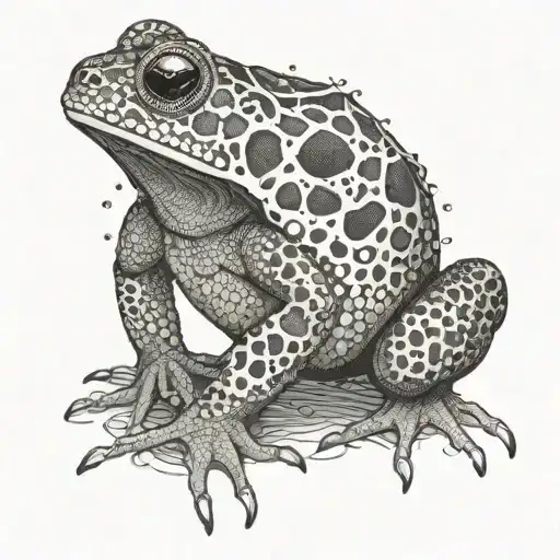 bufo tattoo design idea