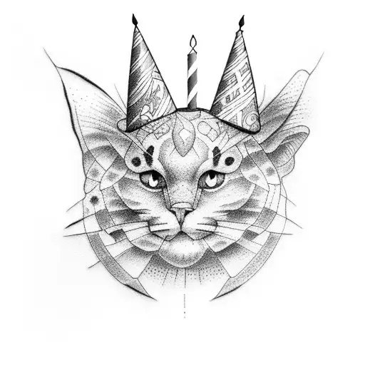 birthday tattoo design idea