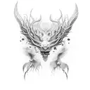 < 333 > tattoo design idea