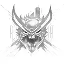 Combine elements from the client's favorite video game and anime in a dynamic action scene tattoo design idea