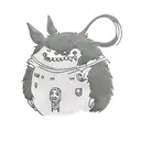 studio ghibli soot sprite tattoo design idea