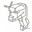 minecraft tattoo design idea