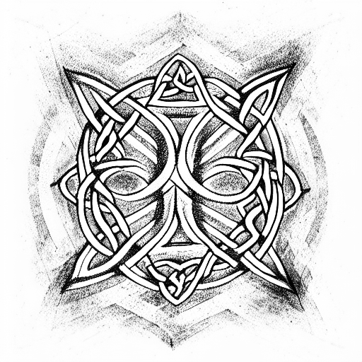 Celtic Knot tattoo design idea