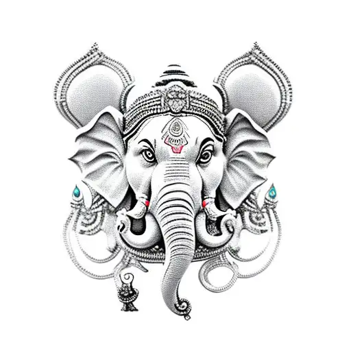 Ganesha Tattoo PNG, Vector, PSD, and Clipart With Transparent Background  for Free Download | Pngtree