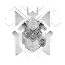 Loyalty oath in ancient script tattoo design idea