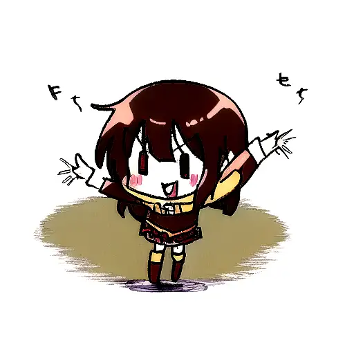 megumin tattoo design idea