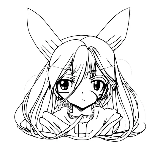  anime nana tattoo design idea