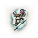 motorcycle welder tools tattoo design idea