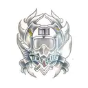motorcycle welder tools tattoo design idea