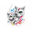 Underground  tattoo design idea