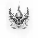 gangta guns mafia  tattoo design idea